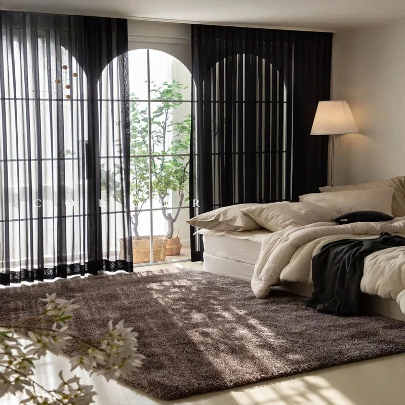 

Custom Size Fashion Luxury Blackout Curtains Romantic French Style Living Room Pastoral Romantic Bedroom Window Decor Tulle