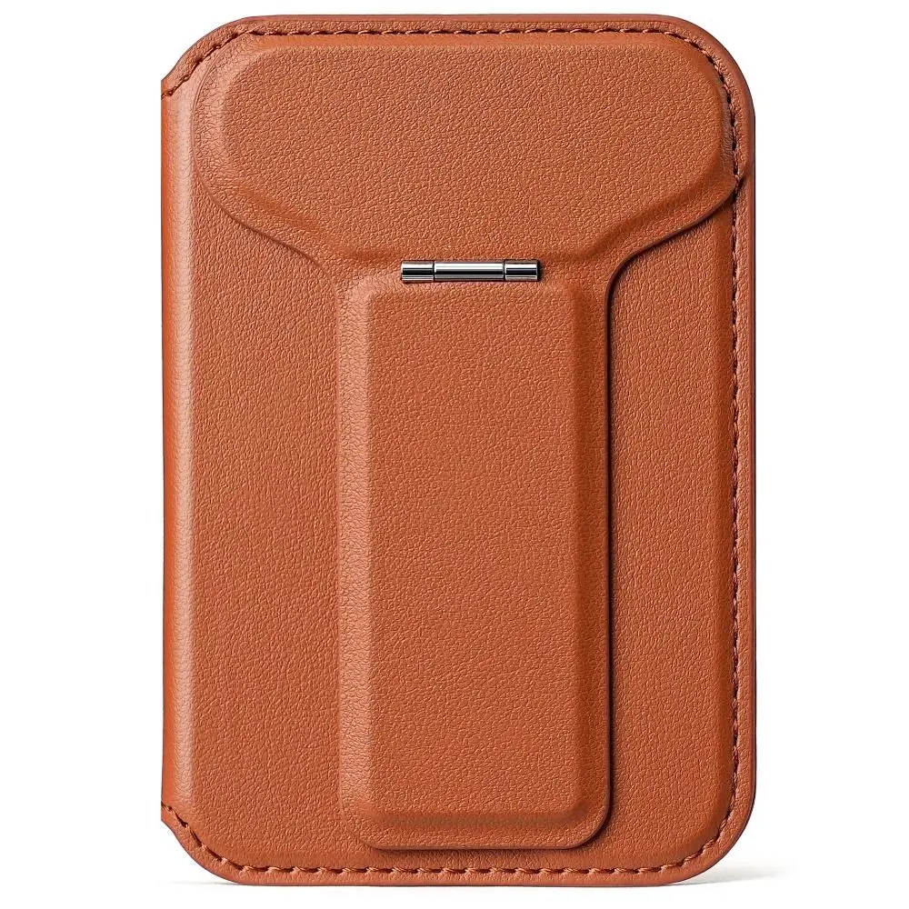 

Красочный кошелек Magsafe, держатель для телефонной карты, складная многоугольная магнитная подставка, противоугонный кожаный кошелек, сумка для карт, мужская сумка