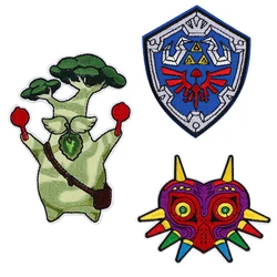 AD2683 Cartoon Game Owl Patch Embroidered Iron On Patches For Clothing Sewing Sticker Clothes Badges DIY Appliques