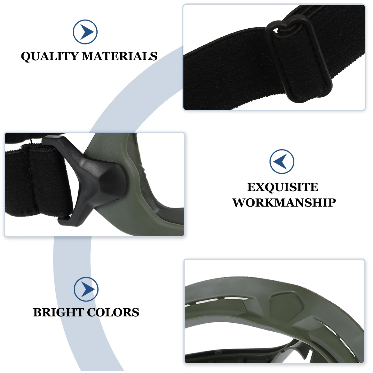 

Protective Goggles Lightweight Durable Outdoor Sports Cycling Motorcycle Riding Ski Glasses Anti Wind Dust Proof