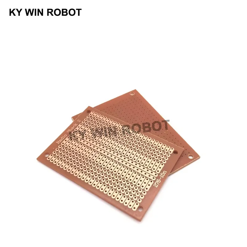 5x7cmユニバーサルマトリックス回路基板,日曜大工のプロトタイプ紙,PCBユニバーサル,2穴,3接続穴,シングルホール