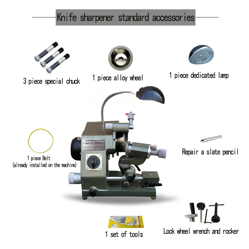 범용 연마기 나이프 기계, 데스크탑 가정용 연마 그라인딩 기계, 하드웨어 도구, 220 V, 380V, 1PC, 0.37KW