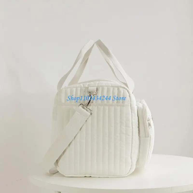 Multifunctional Mother Bag with Bear Pattern, High Capacity Nappy Storage Case Organiser for Baby Essential Product