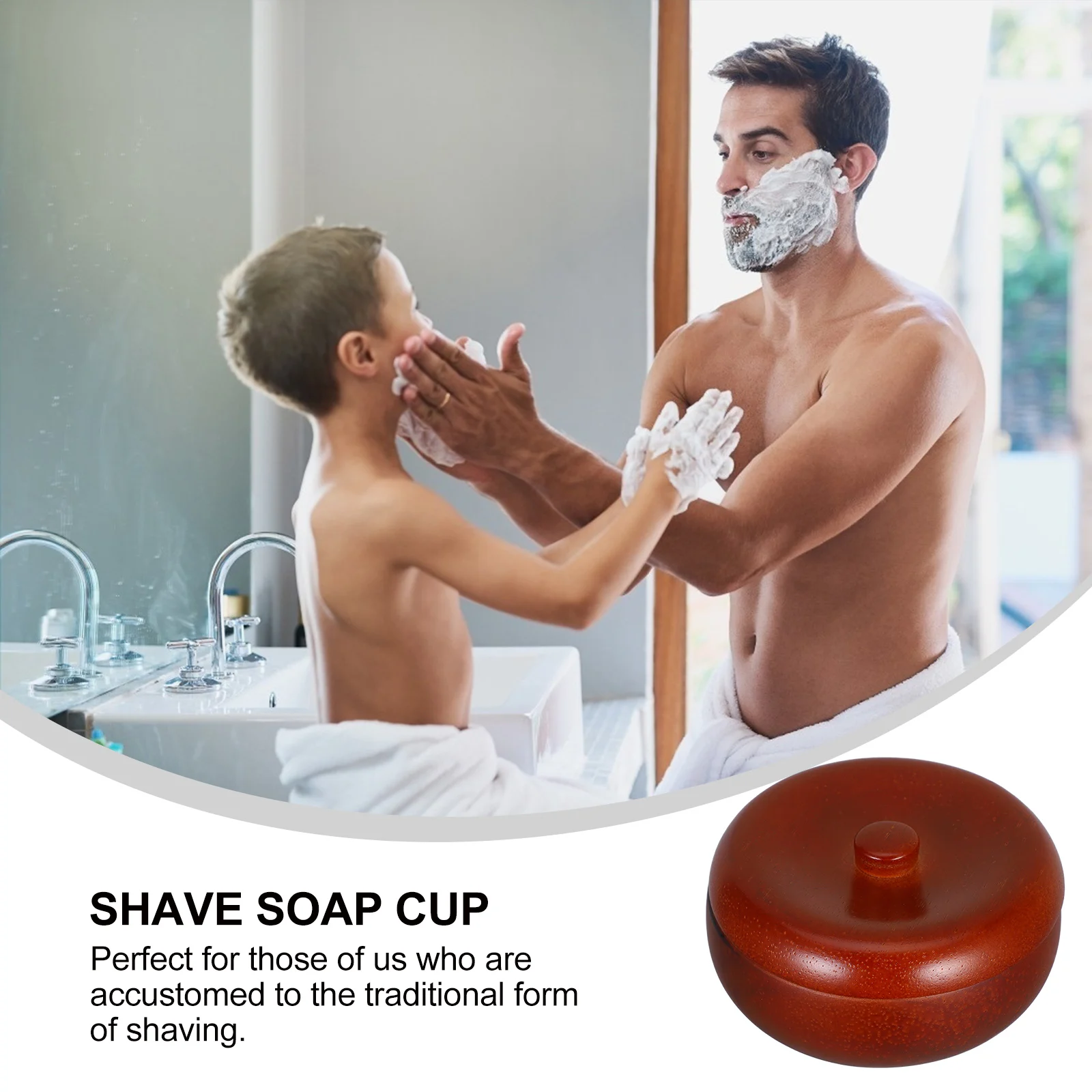 Рисунок 2 - Деревянная крышка чаши для бритья