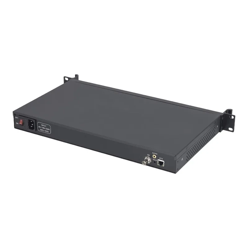SRT RTMP RTSP H.265 H.264 3G SDI carte de Capture vidéo encodeur 1U Rack NVR IPTV