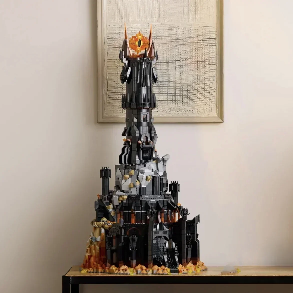 2024 NEW 10333 Black Tower Model Building Blocks Kit Bricks Dark Tower Toy for Kids Adult Birthday Christmas  Gift 5471pcs