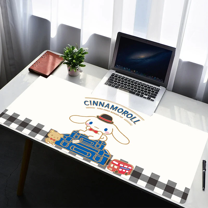 

Mouse Pad PC Non Slip Rubber C-cinnamoroll HD Mousepad Laptop Gamer Cabinet Keyboard Pad Office Computer Gaming Desk Mouse Mat