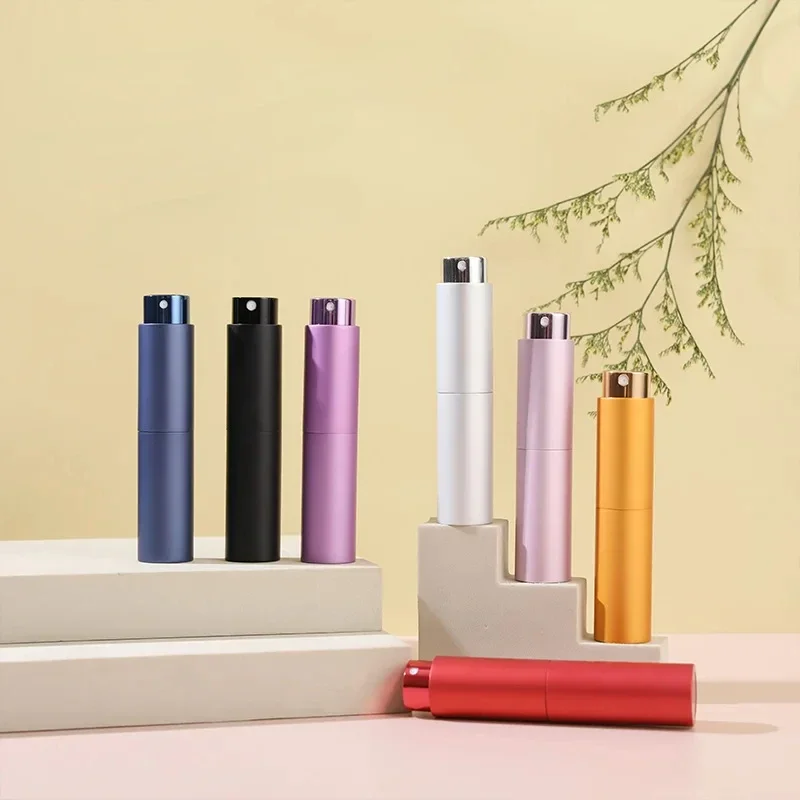 ポータブル液体香水瓶,空のスプレー容器,液体容器,化粧品,旅行,女性用,アルコール,10ml