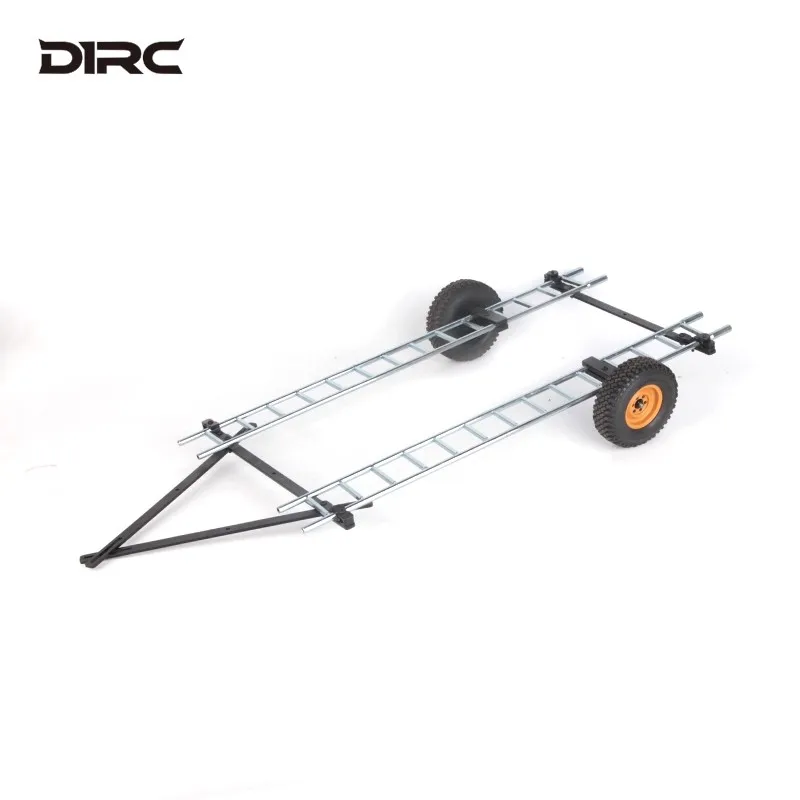 

D1RC1/8 1/10 наружная сцена, строительная имитация альпинистского автомобиля, инструмент, многофункциональный прицеп, пересекающий канальный мост