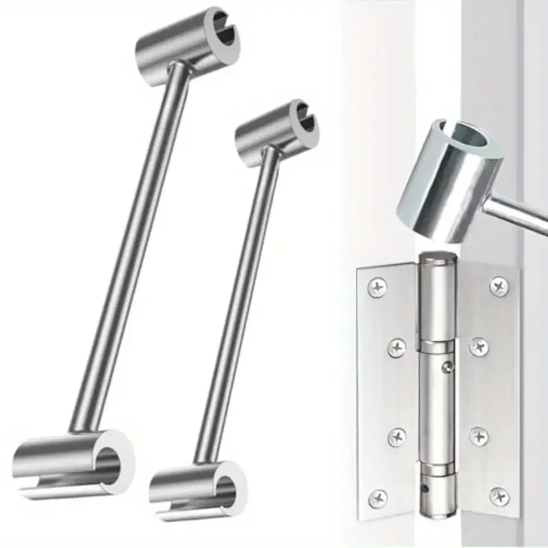

Hinge Gap Adjusting Wrench Double Head Door Hinge Repair Spanner Labor-Saving Steel Wrenches Door Hinges Repair Hand Tools