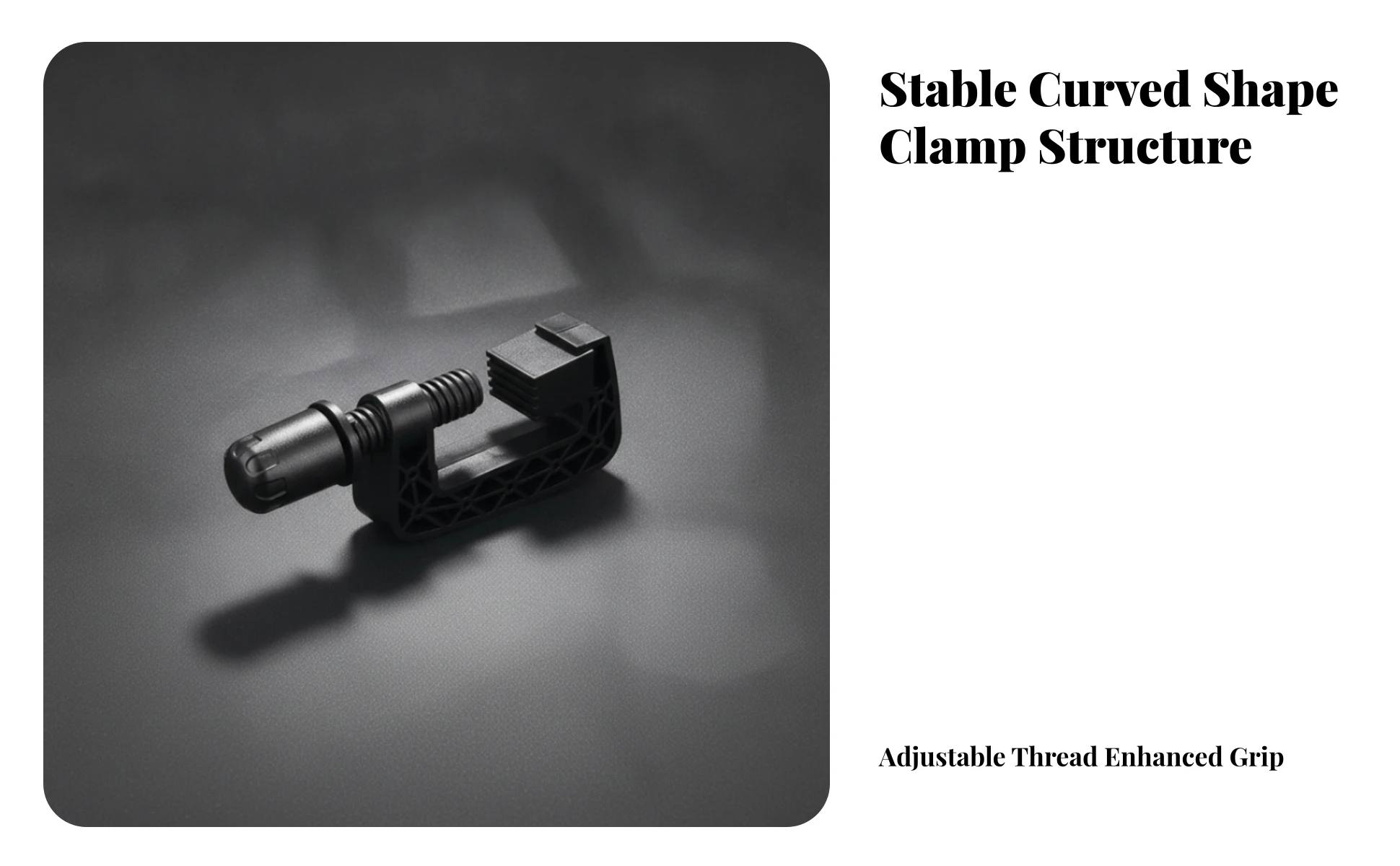 Steering Wheel Desk Clamp Hand Knob Racing Wheel Mount Clamp Threaded Screw PETG Plastic Steering Wheel Desk Clamp Hand Knob Racing Wheel Mount Clamp Threaded Screw PETG Plastic