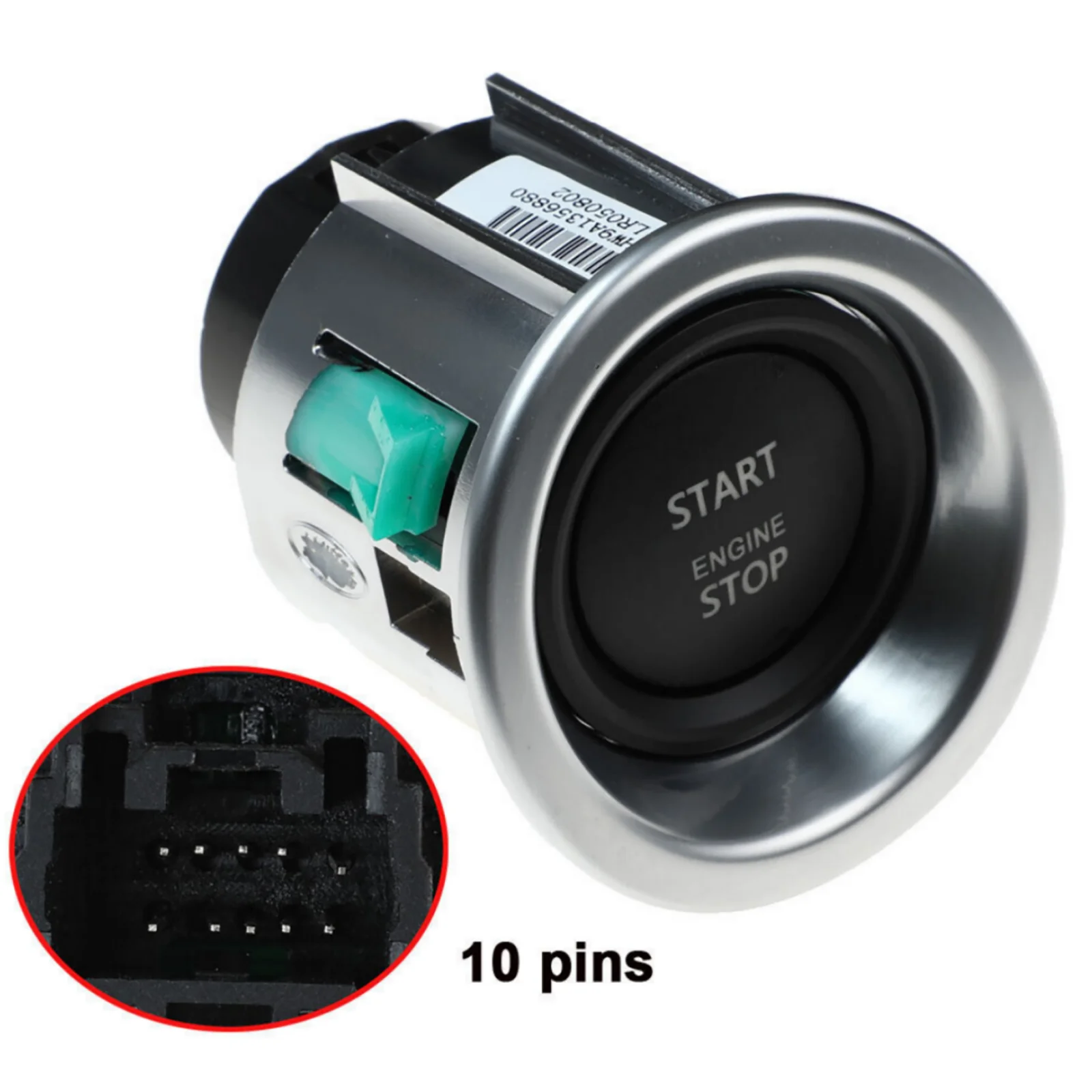 1Pc For Range Rover Car Engine Start Stop Button LR011897 LR050802 LS1642 Replacement Ignition Starter Switch Auto Accessories