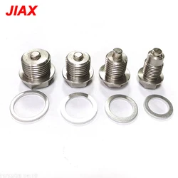 M12 M14x1.5 M16 M18x1.5  M20X1.5 Stainless Steel Oil Drain Plug With Neodymium Magnet Universal Auto Part