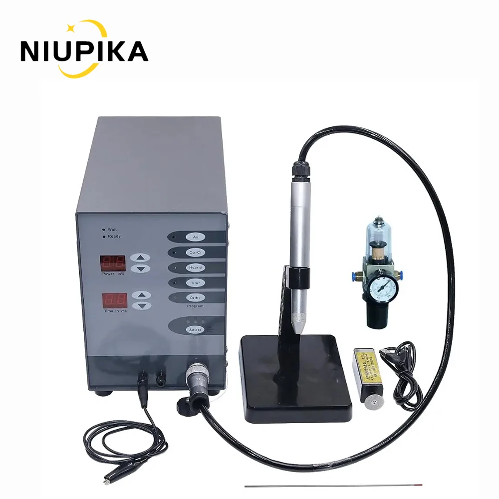 NIUPIKA Stainless Steel Spot Laser Welding Machine Automatic Numerical Control Touch Pulse Argon Arc Welder for Jewelry Making