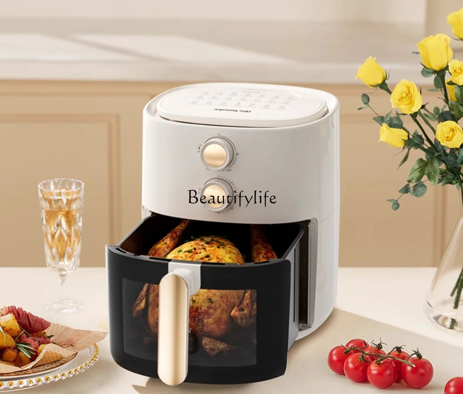 

Air fryer household new large-capacity electric fryer