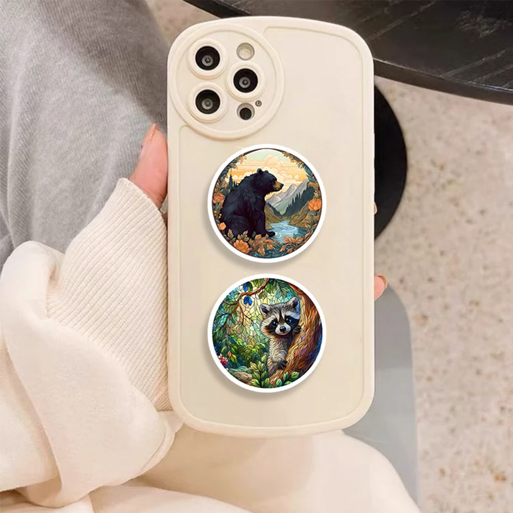 10/30/50pcs Vintage Cartoon Animals Stickers Retro Art Graffiti Sticker Scrapbooking Luggage Phone Bike Decals for Kids Toy Gift