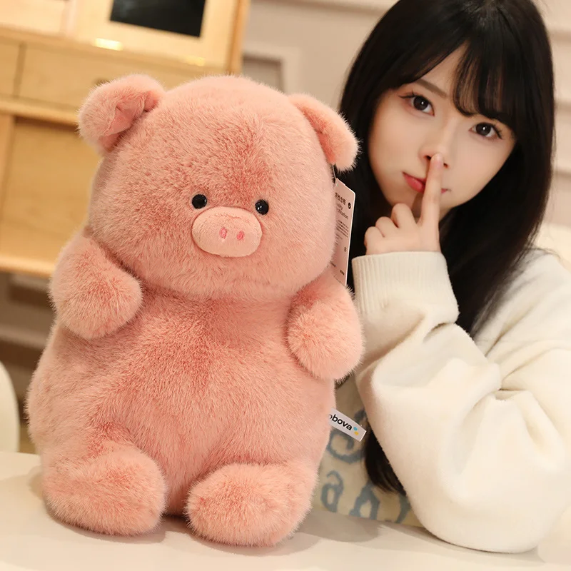 Super Soft Pink Pig Plush Toys Stuffed Animals Duck Panda Elephant Penguin Fluffy Toys For Girls Best Birthday Gifts For Boys