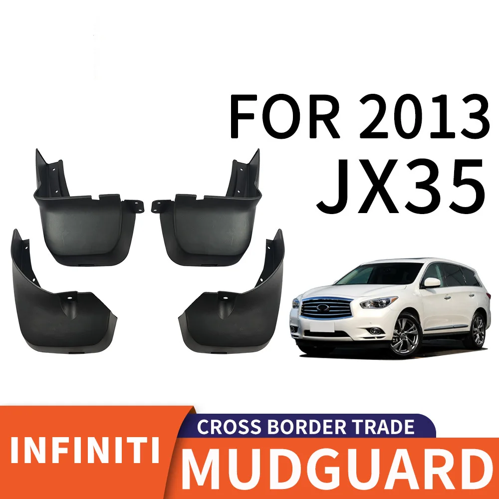 

For 2013 Infiniti JX35 mudguard Mudflaps Front Rear Flares Splash Guards Cover Car Accessoie