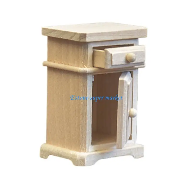 

090B Nightstand Model Realistic Vintage Realistic Nightstand Pretend Girls Gift