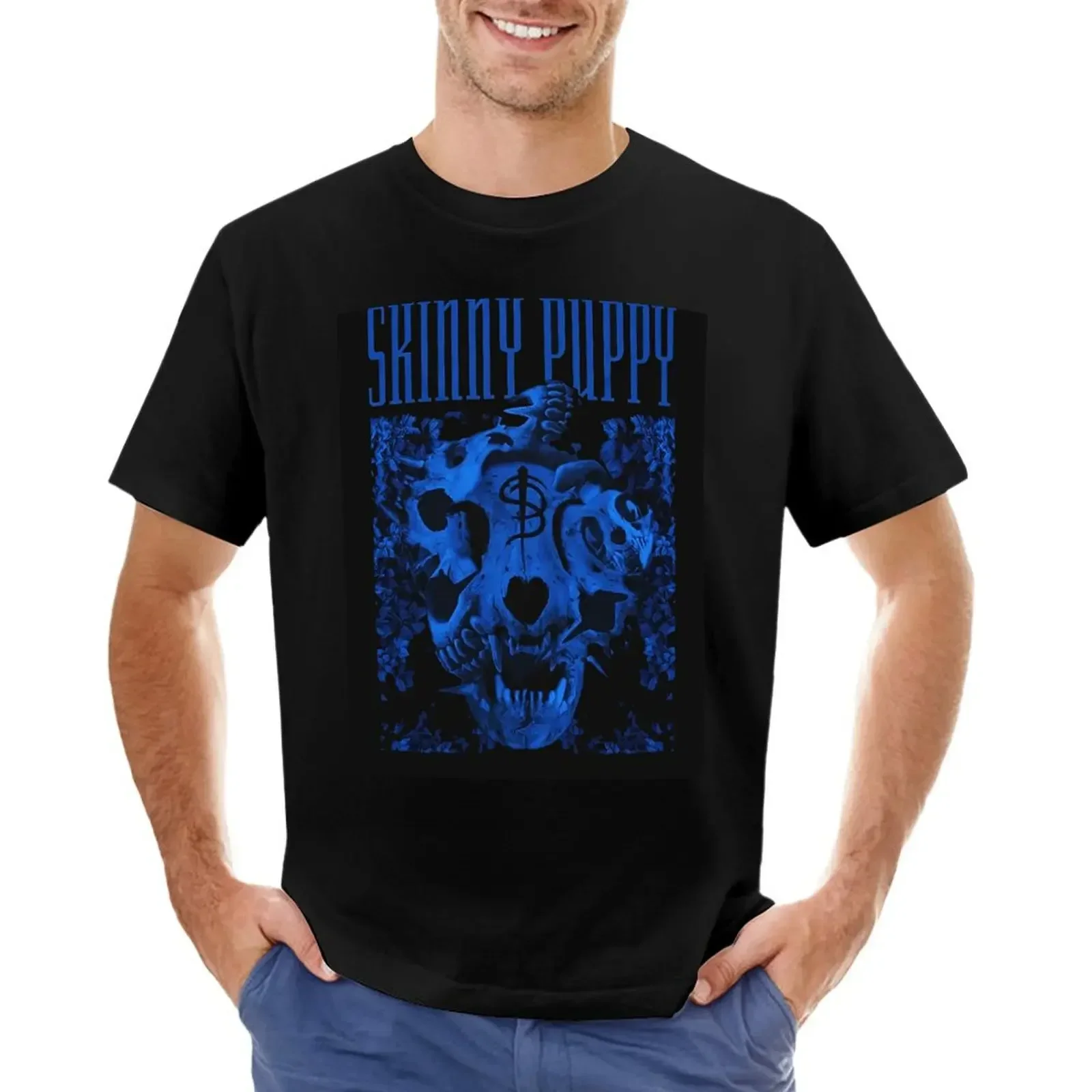 SKInny puppy group music is the best 5 T-shirt shirts graphic tees oversized t shirts for men pack