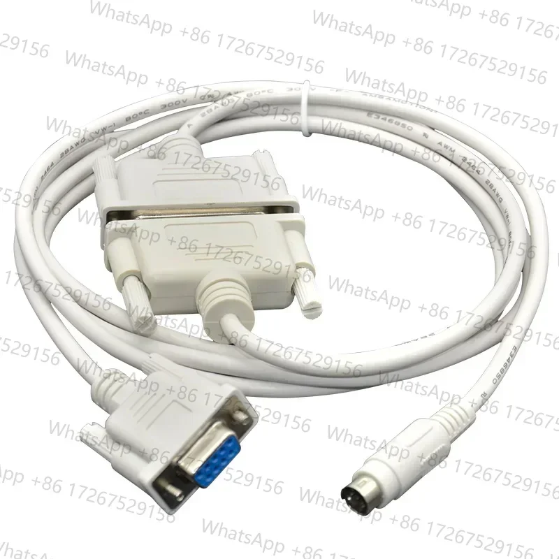 SC-09 Programming Cable For Mitsubishi FX& A Series PLC RS232 Convert RS422 Port Download Line SC09