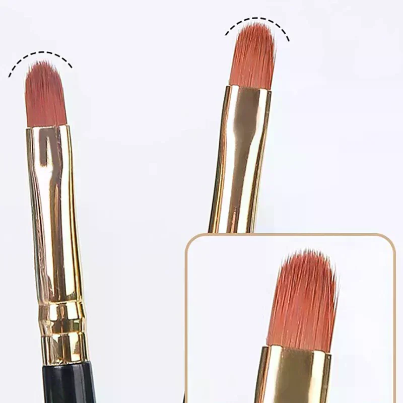 Wysuwany pędzelek do makijażu ust, pędzel do szminki, błyszczyka, pędzel do cieni do powiek, pędzel do podkładu, aplikator, podróżny zestaw kosmetyków do makijażu.