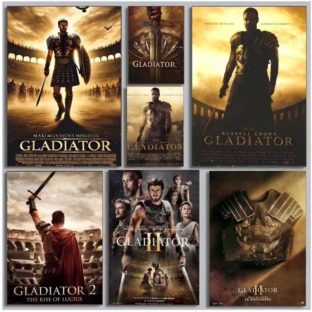Epic Film G-Gladiator Poster Modern Wall Art Bedroom Living Room Print Unframed