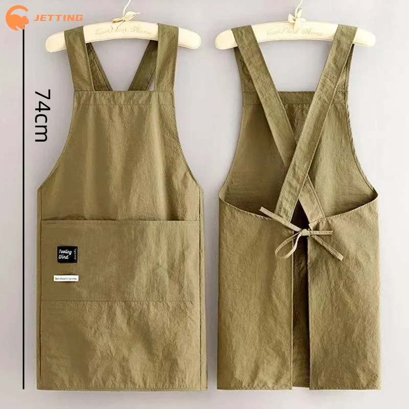 (Baru) 1 buah Apron Dapur Anti - Home Cooking Restaurant ulasan dan harga