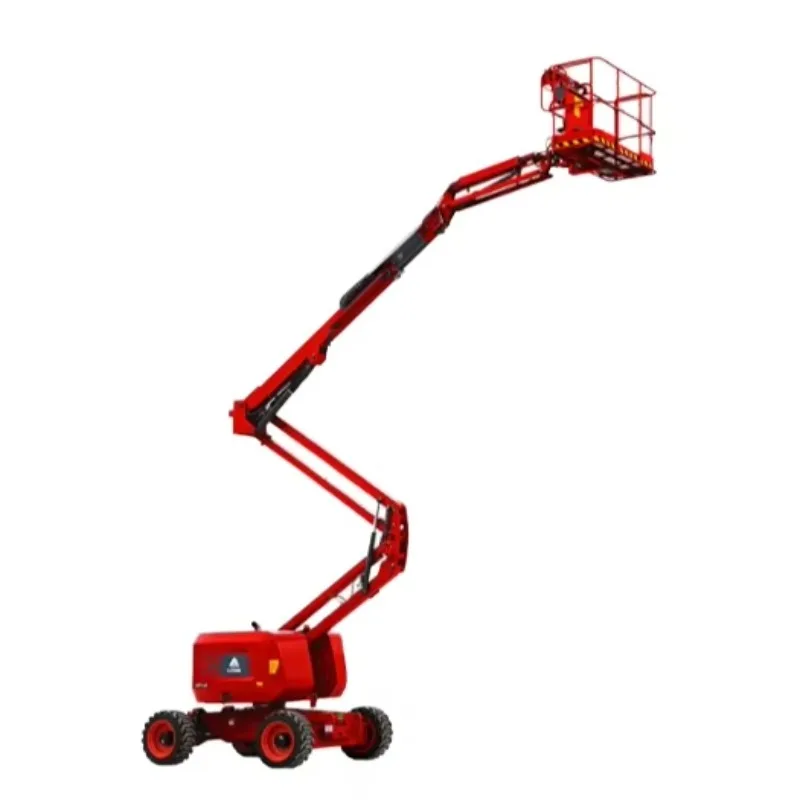 New Design Aerial Work Trucks Self-Propelled Curved Arm Lifting Platform 2000kg Load Capacity Lifting Platform