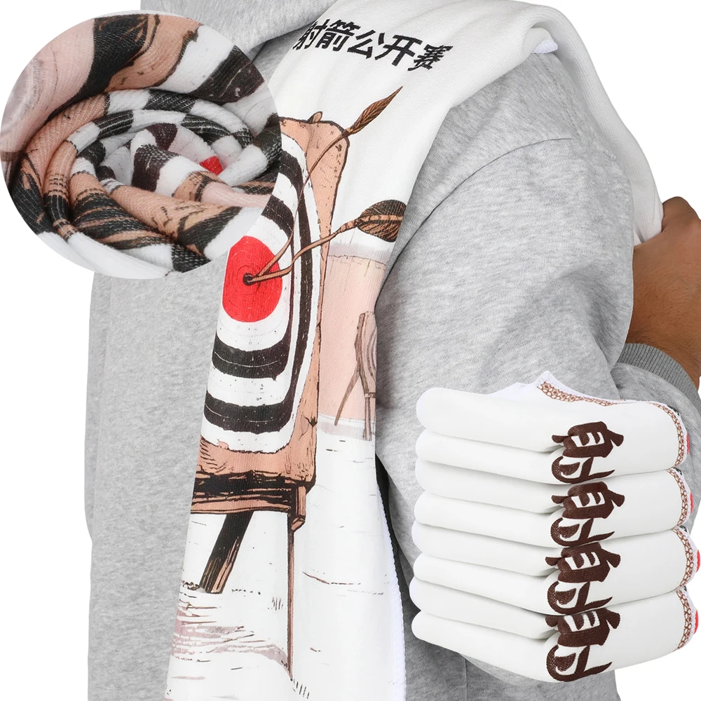 

Travelling Target Towel Soft Microfiber Quick Dry Lightweight Portable Durability Archery Bow Hunting Camping Towels