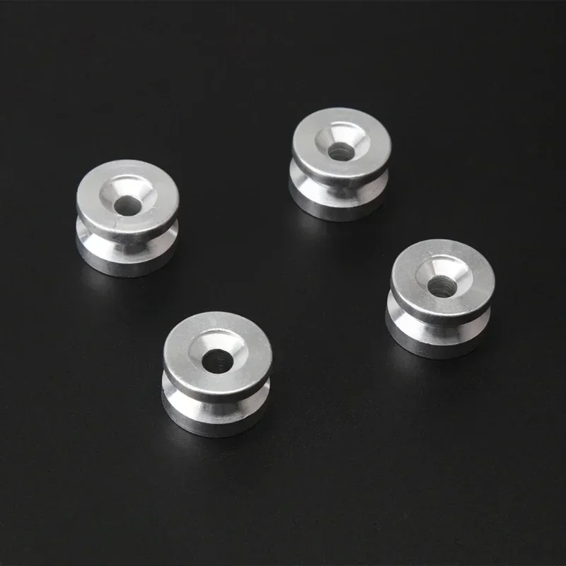 Wholesale 4Pcs Motorcycle Top Case Base Plate Spacer Buckle Rubber Bushing Pads Universal Rear Luggage Trunk Mount Spare Parts
