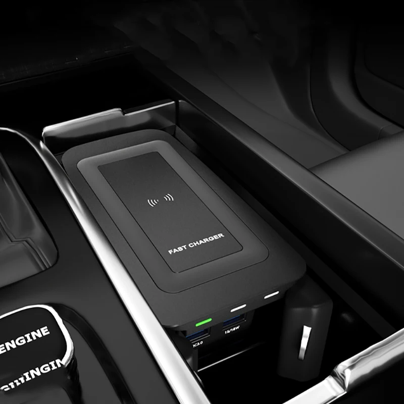 Car wireless charging phone charger fast charger charging holder for Volvo XC90 S90 V90 XC60 S60 C60 V60 accessories