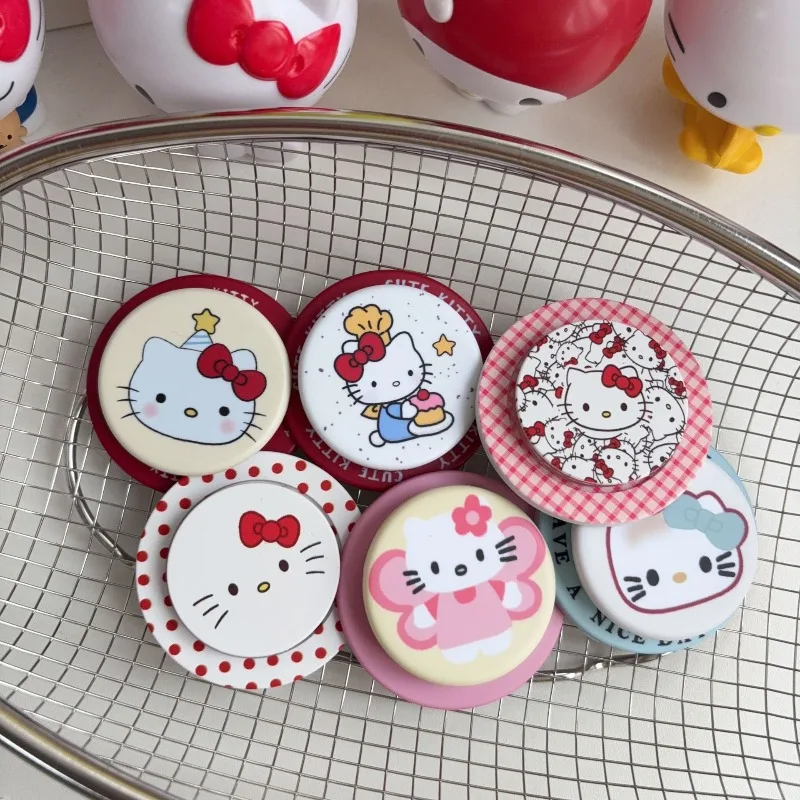 

Kawaii Hello Kitty Phone Holder Magnetic Suction Cute Cartoon Simple and Compact Lazy Artifact Desktop Student Gift Wholesale