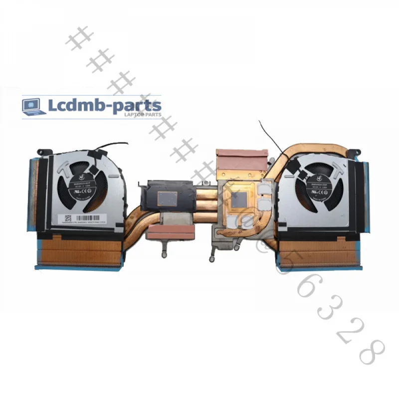 AZ+New CPU GPU Thermal Module Heatsink Cooling Fan 5H40S20911 5H40S20912 For Lenovo LOQ 15APH8 16APH8 Gaming Laptop Replacement