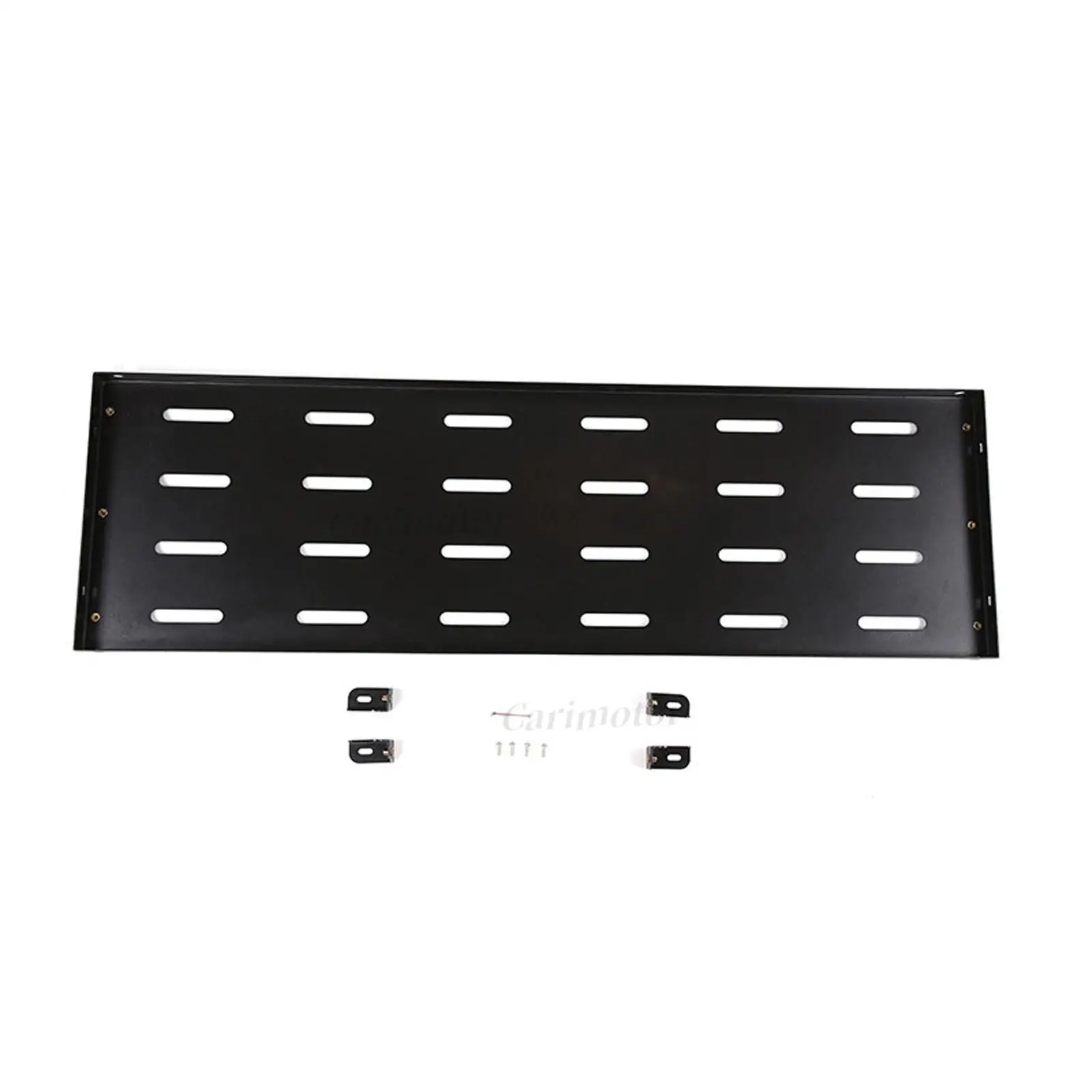 For Land Rover Defender 110 2020-2024 Black Aluminum Layered Rack Black for Trunk Fit