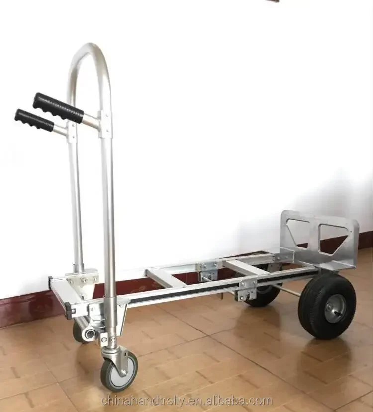 Weight Aluminum 2-in-1 Portable Multi-functional Foldable Trolley HOT SALE