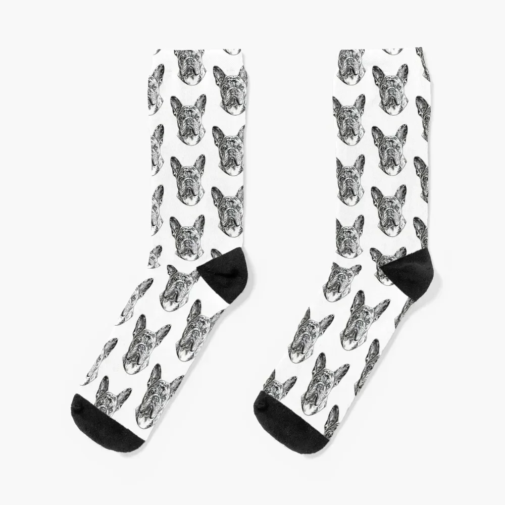 

Proud Owner of a Merle Frenchie Socks Argentina christmas stocking aesthetic men cotton high quality Socks Female Men's