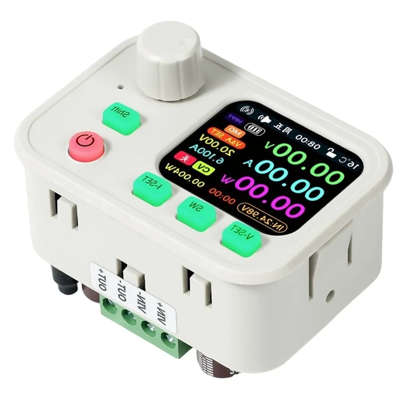 XY6506W Digital Step-Down Converter 65V 6A 390W DC Power Supply Wifi Bluetooth MPPT IPS Color Screen-AB09
