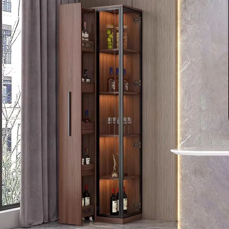 

Display Classic Living Room Cabinets Modern Glass Tall Showcase Living Room Cabinets Storage Luxury Vitrina Home Furniture