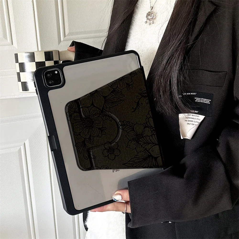 حافظة سامسونج باد، 360 °   حافظة دوارة لحماية وسادتك: متوافقة مع سامسونج لجهاز Galaxy Tab A8/A9 plus/S6 Lite/S7