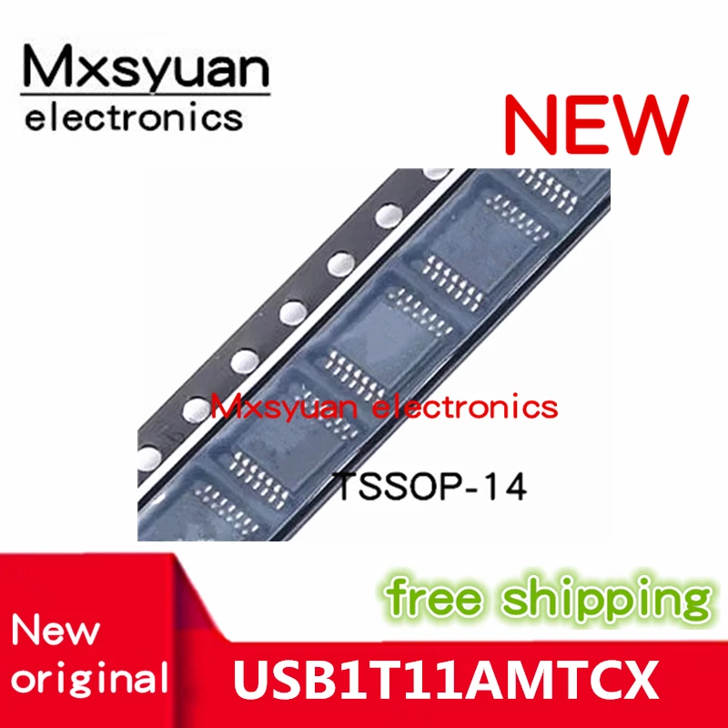 10 قطعة ~ 50 قطعة/الوحدة USB1T11AMTCX USB1T11AMTCX USB1T11A USB1 T11A TSSOP14 جديد الأصلي