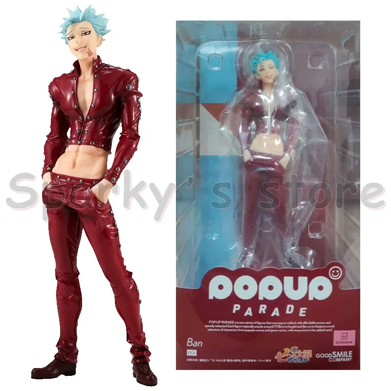 Good Smile GSC Original POP UP PARADE Seven Deadly Sins Angry Judgment Anime Figure Ban Merlin Action Figure Toys for Kids Gifts