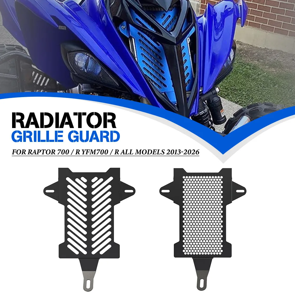 

2026 For Yamaha Raptor700 YFM700R YFM 700 R Radiator Guard Protector Grille Cover Raptor 700 / R YFM700 / R All Models 2013-2025