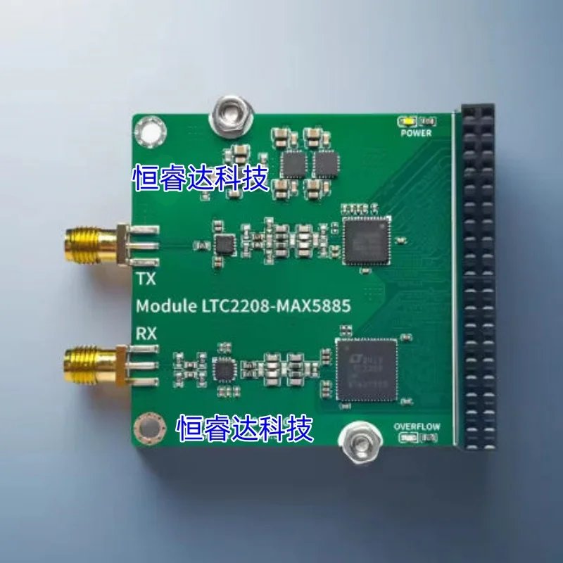 High Speed ADC Module,High-speed DAC Module,Arbitrary Waveform Generation/Acquisition, LTC2208,MAX5885
