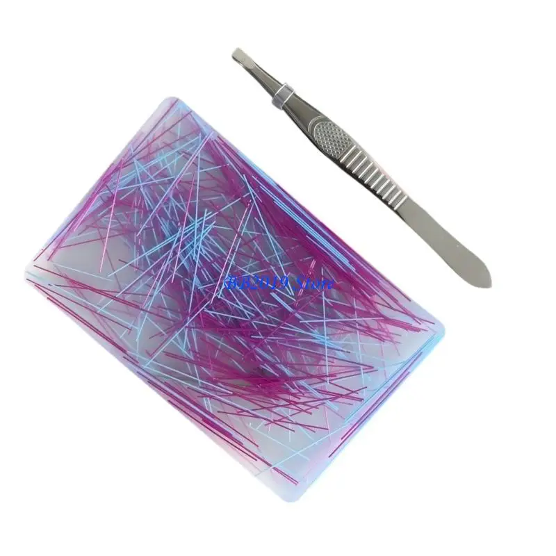 

Q0KB Colorful Silicone Sensory Toy Anxiety Relief Hand Muscle Training Portable Design