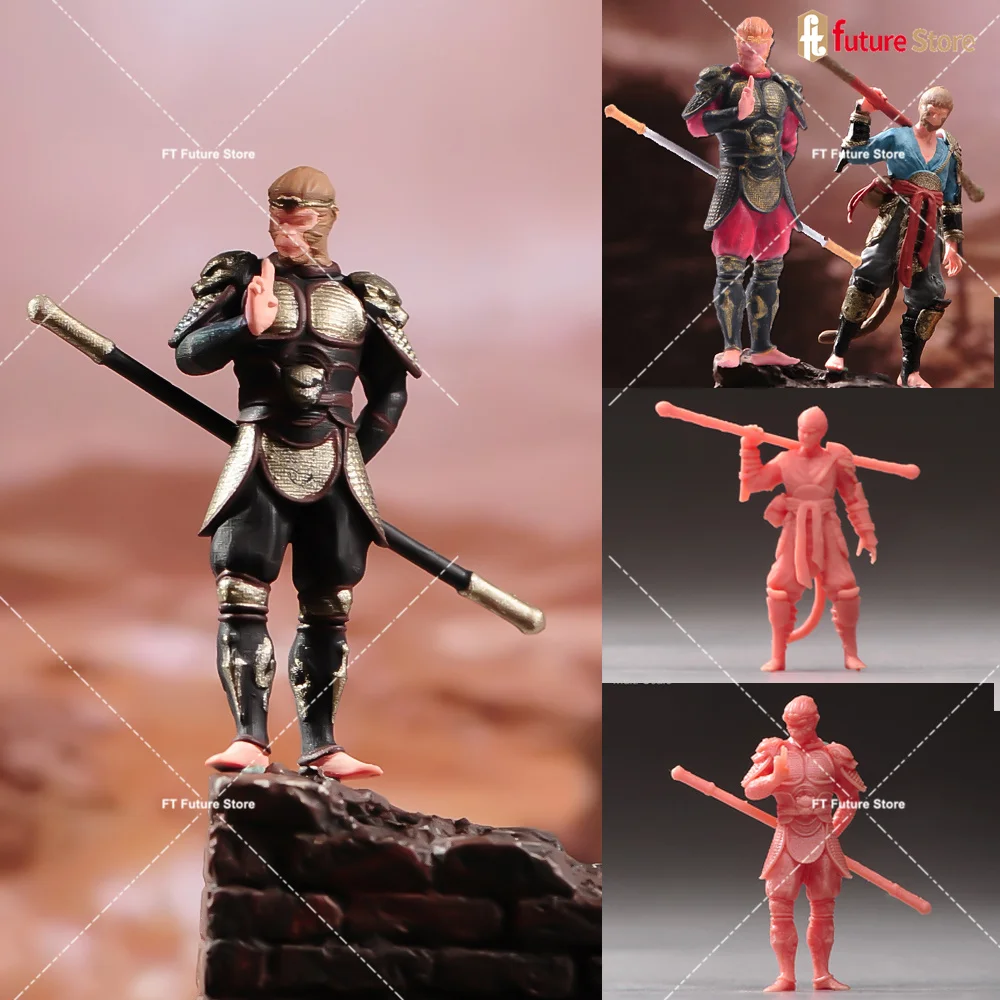 In Stock 1/87 1/64 1/43 1/24 1/18 WUKONG Statue Monkey Chinese Myth Stories Diorama Figure Model Miniature Mini Dolls Toy Crafts