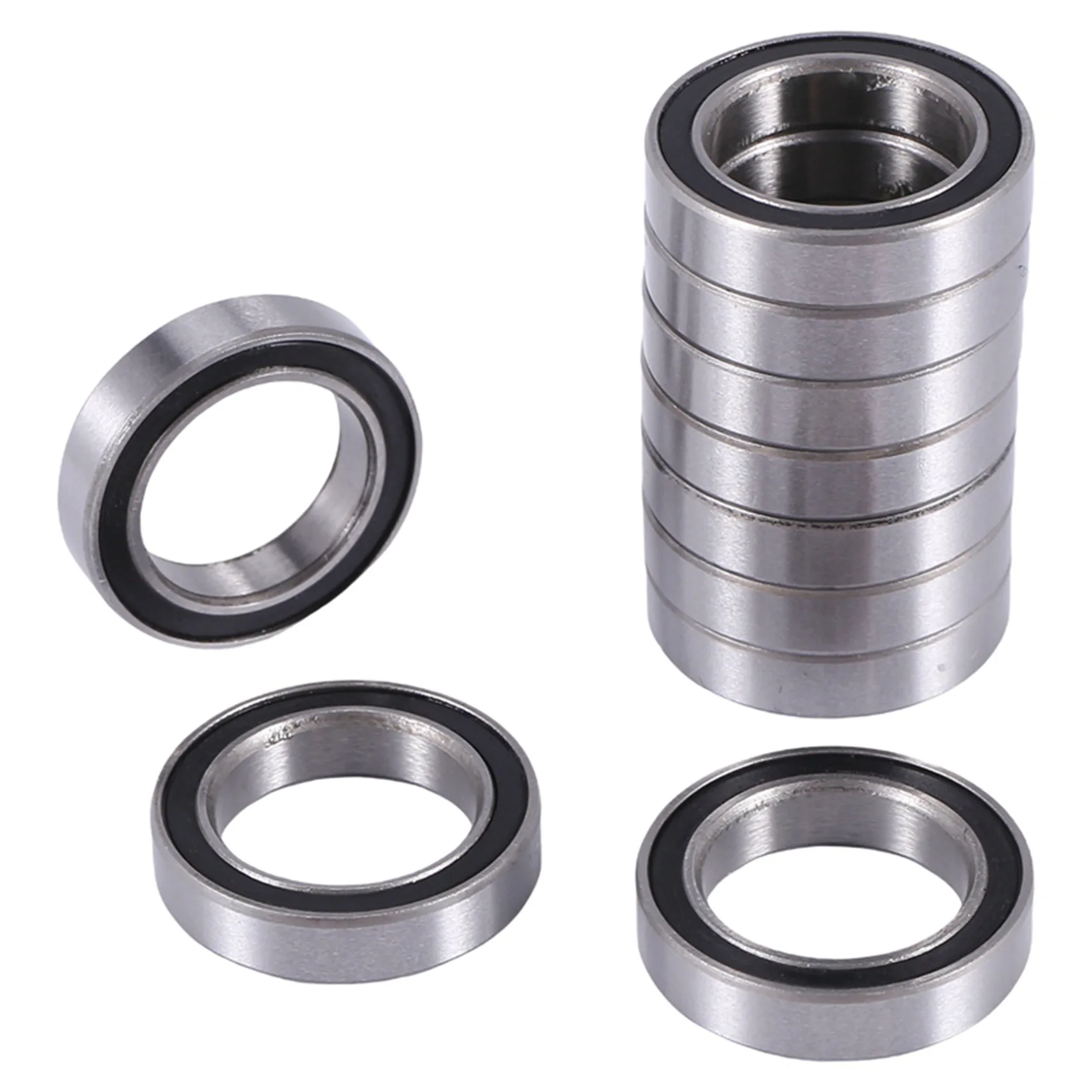 

10PCS 6701-2RS 12X18X4 mm Miniature Double Rubber Sealed Deep Groove Ball Bearings