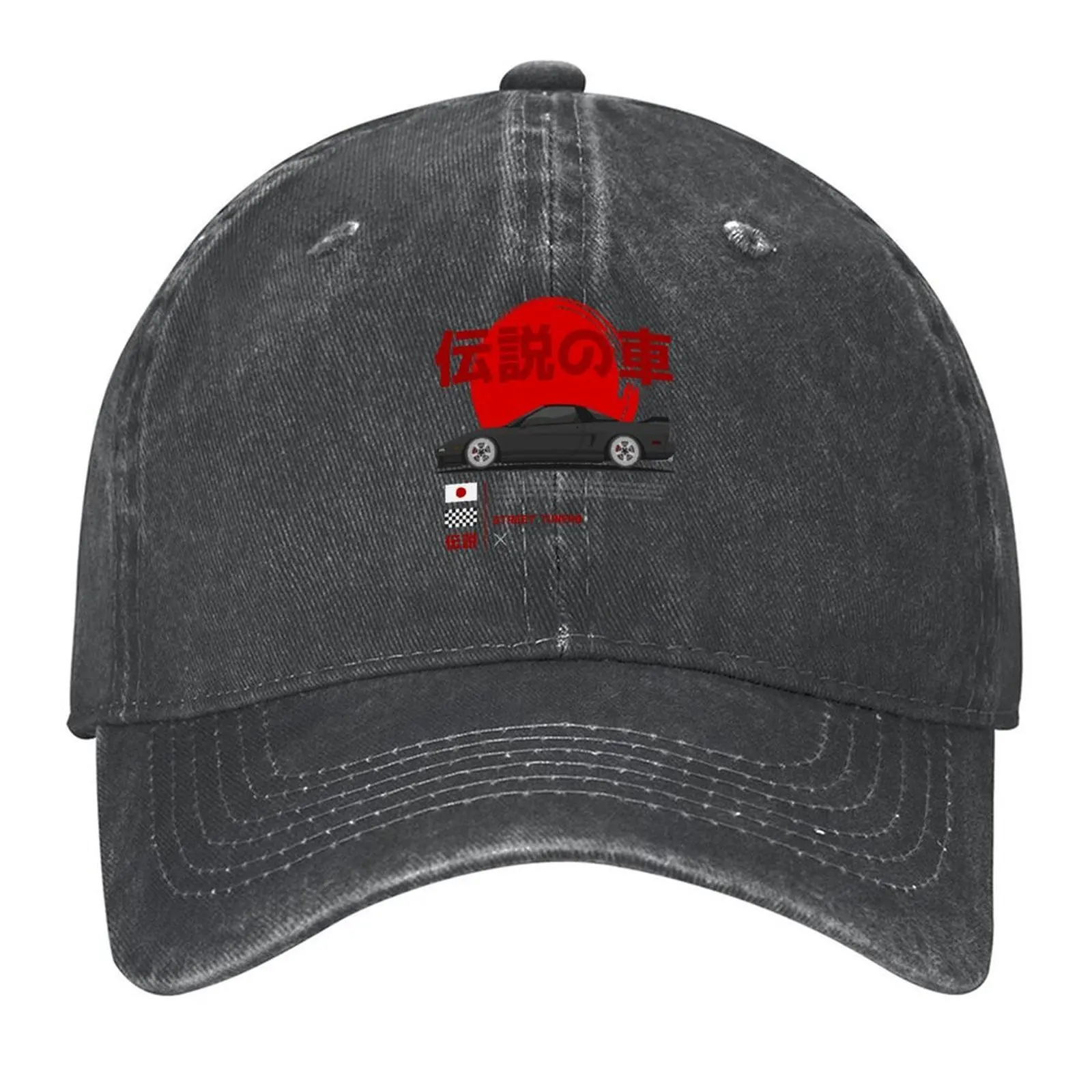 

Midnight Racer Black NS X JDM Baseball Cap Luxury Hat sun hat Rave luxury caps Women's Beach Visor Men's