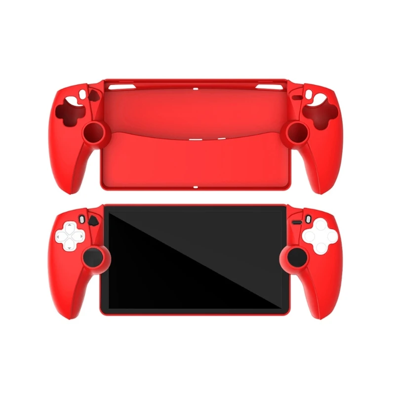 DXAB Full Protective Silicone Case for Console Remote Play Console Antiscratch Soft Skin Cover Gaming Controller Accessories