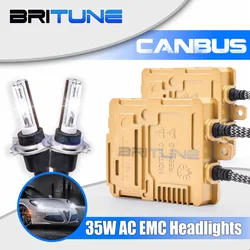 Britune Ignition Block Xenon Canbus Unit H7 D2H D2S H1 H11 HB3 HB4 HID Lights EMC Kit  For Projector Lens Car Lights Accessories